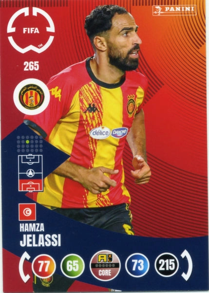 Cromo Trading Card Fútbol-Mohamed Amine Tougai-Espérance de Tunis-Panini Club World Cup Adrenalyn XL 2025-#264-CORE / Team Mate