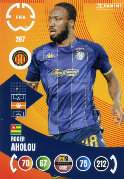 Cromo Trading Card Fútbol-Houssem Tka-Espérance de Tunis-Panini Club World Cup Adrenalyn XL 2025-#266-CORE / Team Mate