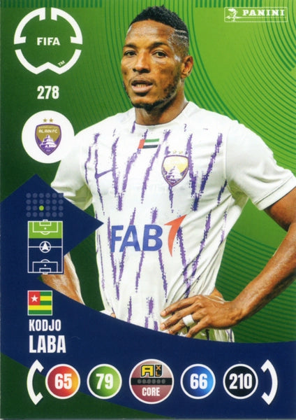Cromo Trading Card Fútbol-Soufiane Rahimi-Al Ain FC-Panini Club World Cup Adrenalyn XL 2025-#277-CORE / Team Mate