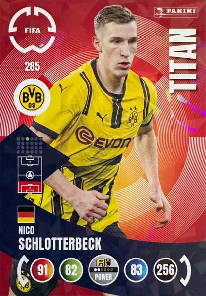 Cromo Trading Card Fútbol-Alphonso Davies-FC Bayern München-Panini Club World Cup Adrenalyn XL 2025-#284-POWER / Titan