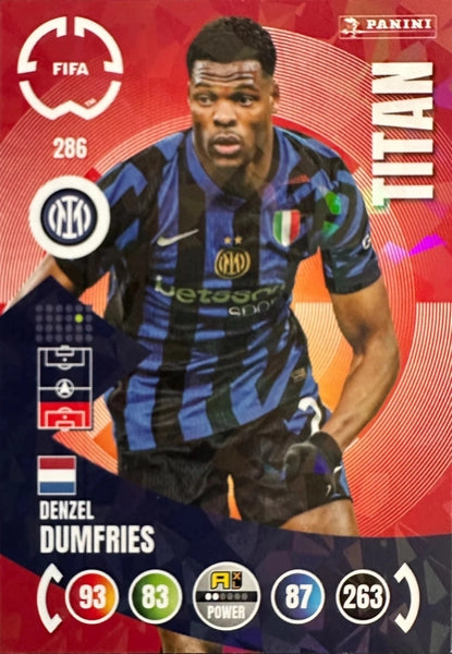 Cromo Trading Card Fútbol-Nico Schlotterbeck-Borussia Dortmund-Panini Club World Cup Adrenalyn XL 2025-#285-POWER / Titan