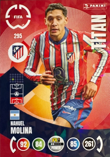 Cromo Trading Card Fútbol-José María Giménez-Atlético de Madrid-Panini Club World Cup Adrenalyn XL 2025-#294-POWER / Titan