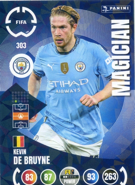 Cromo Trading Card Fútbol-Moisés Caicedo-Chelsea-Panini Club World Cup Adrenalyn XL 2025-#302-POWER / Magician