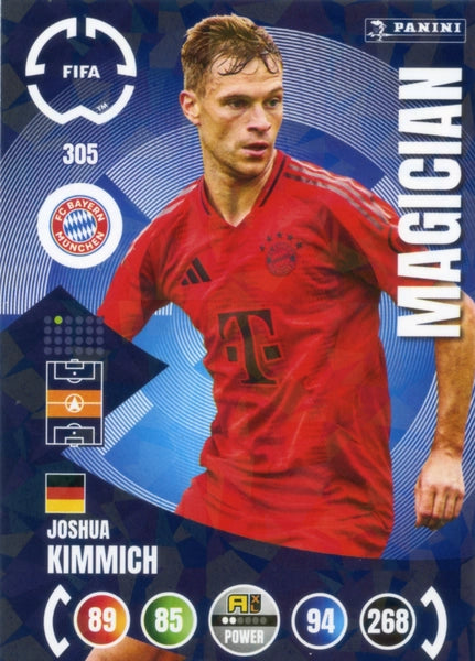 Cromo Trading Card Fútbol-Joshua Kimmich-FC Bayern München-Panini