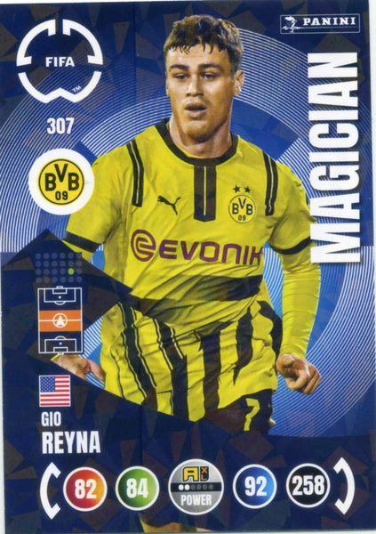 Cromo Trading Card Fútbol-Jamal Musiala-FC Bayern München-Panini Club World Cup Adrenalyn XL 2025-#306-POWER / Magician