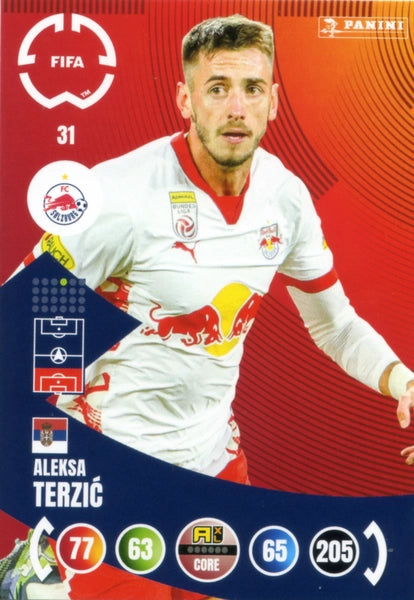 Cromo Trading Card Fútbol-Hendry Blank-FC Red Bull Salzburg-Panini Club World Cup Adrenalyn XL 2025-#030-CORE / Team Mate