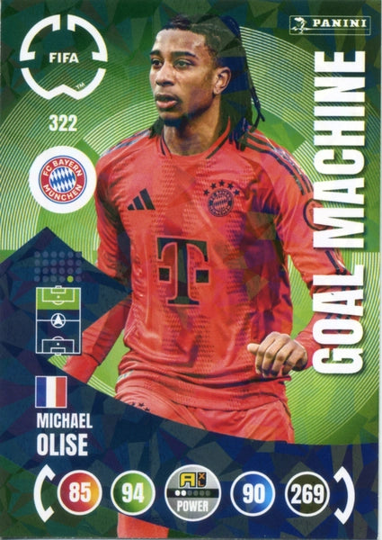 Cromo Trading Card Fútbol-Serge Gnabry-FC Bayern München-Panini Club World Cup Adrenalyn XL 2025-#321-POWER / Goal Machine