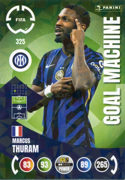 Cromo Trading Card Fútbol-Lautaro Martínez-FC Internazionale Milano-Panini Club World Cup Adrenalyn XL 2025-#324-POWER / Goal Machine