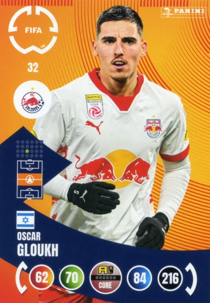 Cromo Trading Card Fútbol-Aleksa Terzić-FC Red Bull Salzburg-Panini Club World Cup Adrenalyn XL 2025-#031-CORE / Team Mate
