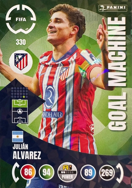 Cromo Trading Card Fútbol-Aleksandar Mitrović-Al-Hilal SFC-Panini Club World Cup Adrenalyn XL 2025-#329-POWER / Goal Machine