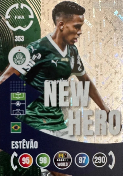 Cromo Trading Card Fútbol-Mads Bidstrup-FC Red Bull Salzburg-Panini Club World Cup Adrenalyn XL 2025-#352-WORLD / New Hero