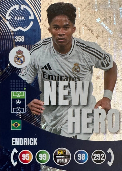 Cromo Trading Card Fútbol-Kenan Yildiz-Juventus-Panini Club World Cup Adrenalyn XL 2025-#357-WORLD / New Hero