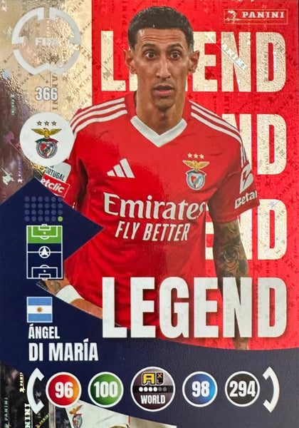 Cromo Trading Card Fútbol-Manuel Neuer-FC Bayern München-Panini Club World Cup Adrenalyn XL 2025-#365-WORLD / Legend