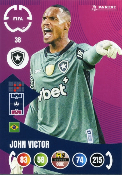 Cromo Trading Card Fútbol-Gregore-Botafogo FR-Panini Club World Cup Adrenalyn XL 2025-#037-FANS / Emblem