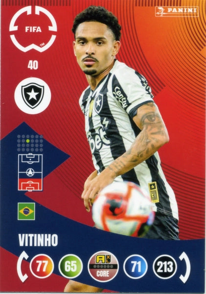 Cromo Trading Card Fútbol-Alex Telles-Botafogo FR-Panini Club World Cup Adrenalyn XL 2025-#039-CORE / Team Mate