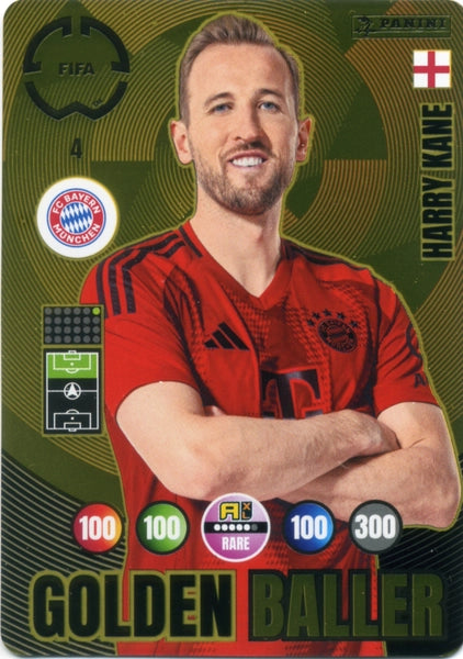 Cromo Trading Card Fútbol-Rúben Dias-Manchester City-Panini Club World Cup Adrenalyn XL 2025-#003-RARE / Golden Baller