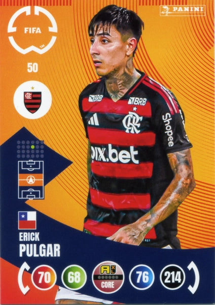 Cromo Trading Card Fútbol-Alex Sandro-CR Flamengo-Panini Club World Cup Adrenalyn XL 2025-#049-CORE / Team Mate