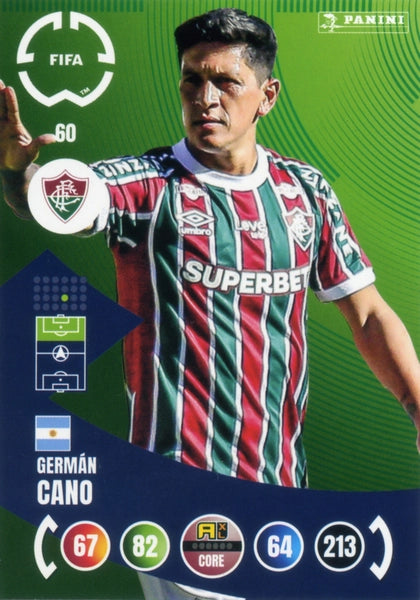 Cromo Trading Card Fútbol-Jhon Arias-Fluminense FC-Panini Club World Cup Adrenalyn XL 2025-#059-CORE / Team Mate