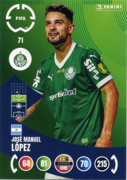 Cromo Trading Card Fútbol-Estêvão-SE Palmeiras-Panini Club World Cup Adrenalyn XL 2025-#070-CORE / Team Mate