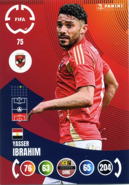 Cromo Trading Card Fútbol-Mohamed El Shenawy-Al Ahly FC-Panini Club World Cup Adrenalyn XL 2025-#074-CORE / Team Mate