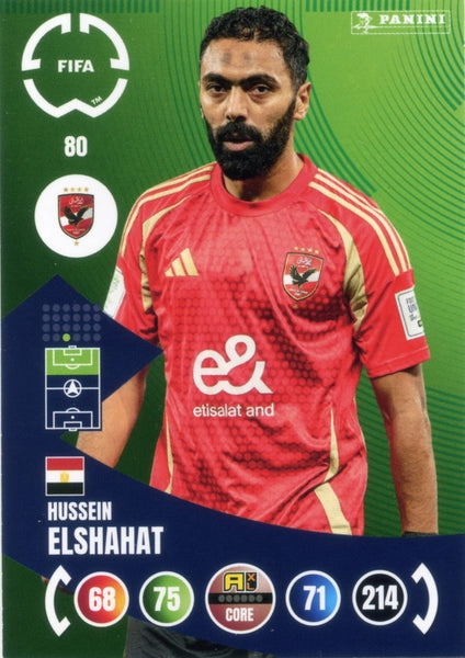 Cromo Trading Card Fútbol-Afsha-Al Ahly FC-Panini Club World Cup Adrenalyn XL 2025-#079-CORE / Team Mate