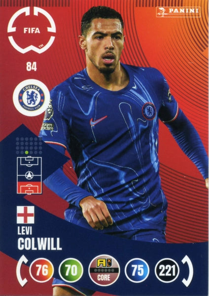 Cromo Trading Card Football-Levi Colwill-Chelsea-Panini Club World