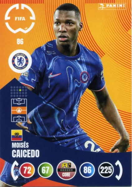 Football Trading Card-Moisés Caicedo-Chelsea-Panini Club World Cup