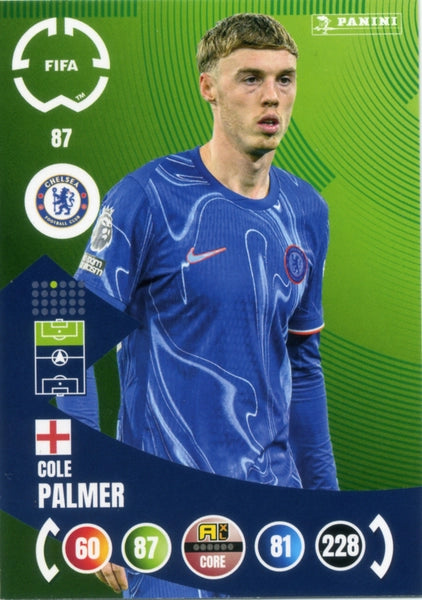Cromo Trading Card Fútbol-Cole Palmer-Chelsea-Panini Club World