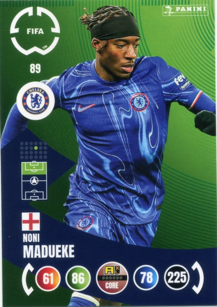 Cromo Trading Card Fútbol-Christopher Nkunku-Chelsea-Panini Club World Cup Adrenalyn XL 2025-#088-CORE / Team Mate