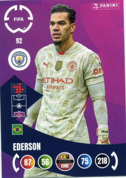 Cromo Trading Card Fútbol-Kevin De Bruyne-Manchester City-Panini Club World Cup Adrenalyn XL 2025-#091-FANS / Emblem