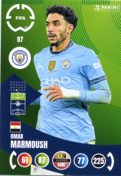 Cromo Trading Card Fútbol-Mateo Kovačić-Manchester City-Panini Club World Cup Adrenalyn XL 2025-#096-CORE / Team Mate