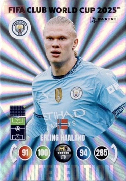 haaland limited edition card haaland Panini Adrenalyn XL 2026 Limited Edition #mundial2026 #futbol