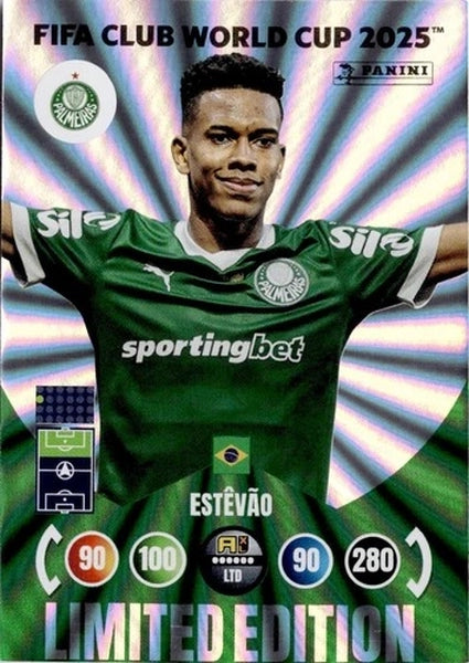 Cromo Trading Card Fútbol-Erling Haaland-Manchester City-Panini Club World Cup Adrenalyn XL 2025-#-EH-Limited Edition