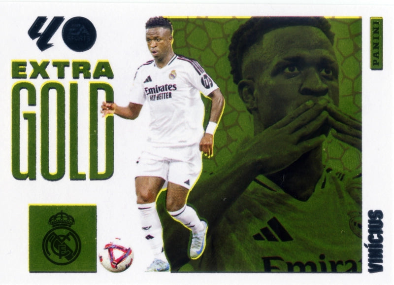 Vinícius - Real Madrid  - Panini Liga Este  - 2025 - 2026 - #010 - Extra Gold