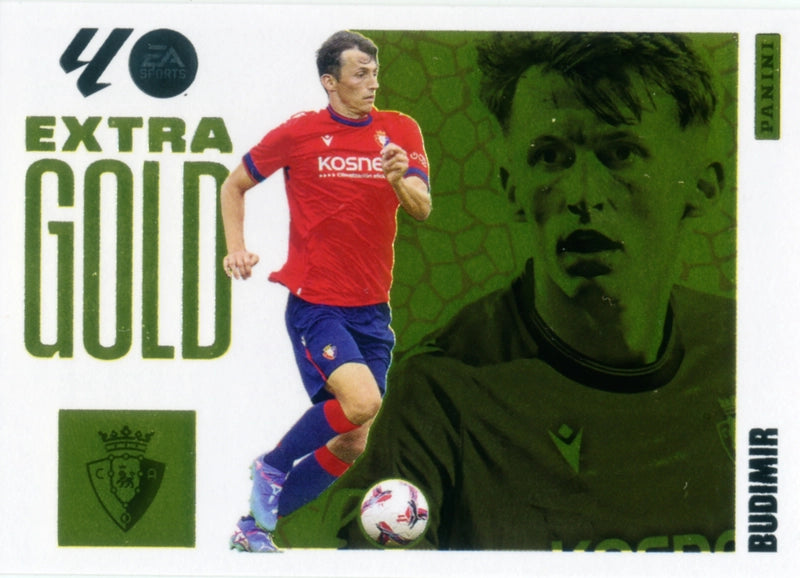 Budimir - CA Osasuna - Panini Liga Este  - 2025 - 2026 - #003 - Extra Gold