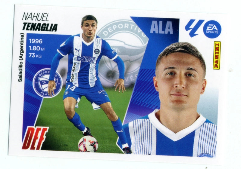 Tenaglia - Alavés - Panini Liga Este  - 2025 - 2026 - #005 - Básico