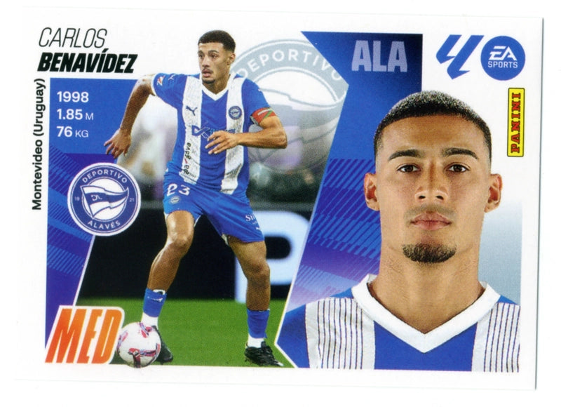 Benavídez - Alavés - Panini Liga Este  - 2025 - 2026 - #012 - Básico