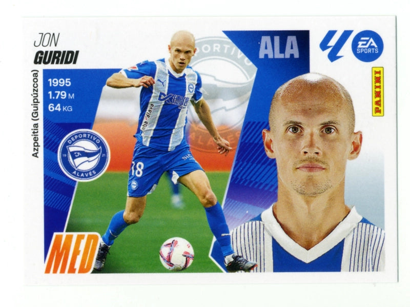 Guridi - Alavés - Panini Liga Este  - 2025 - 2026 - #013 - Básico