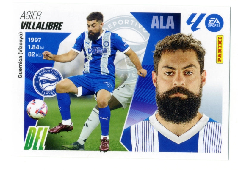 Villalibre - Alavés - Panini Liga Este  - 2025 - 2026 - #020 - Básico