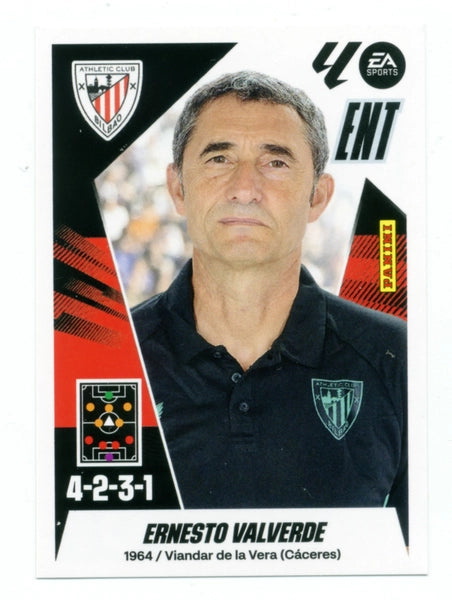 Entrenador - Valverde - Athletic Club - Panini Liga Este  - 2025 - 2026 - #002 - Básico