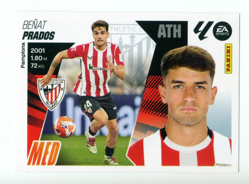 Prados - Athletic Club - Panini Liga Este  - 2025 - 2026 - #012 - Básico