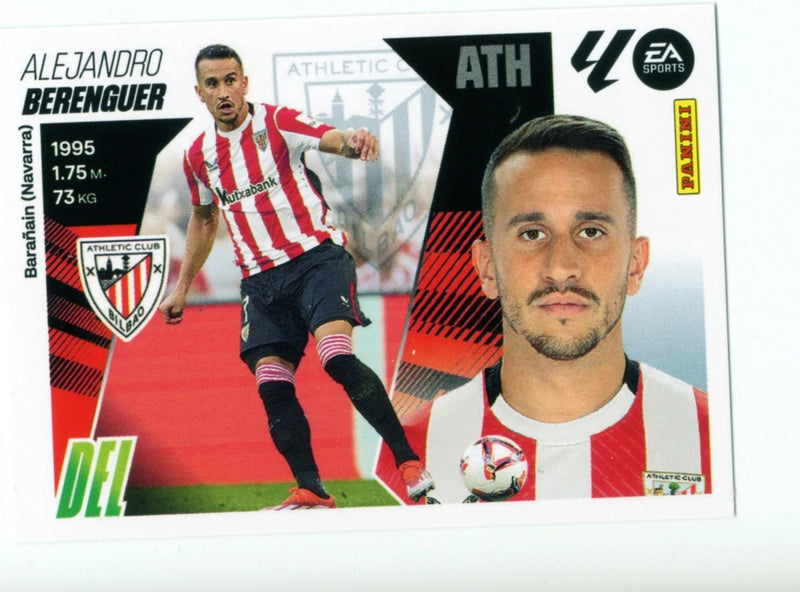 Berenguer - Athletic Club - Panini Liga Este  - 2025 - 2026 - #020 - Básico