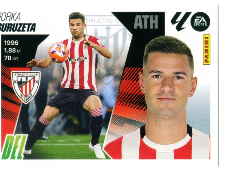 Guruceta - Athletic Club - Panini Liga Este  - 2025 - 2026 - #019 - Básico
