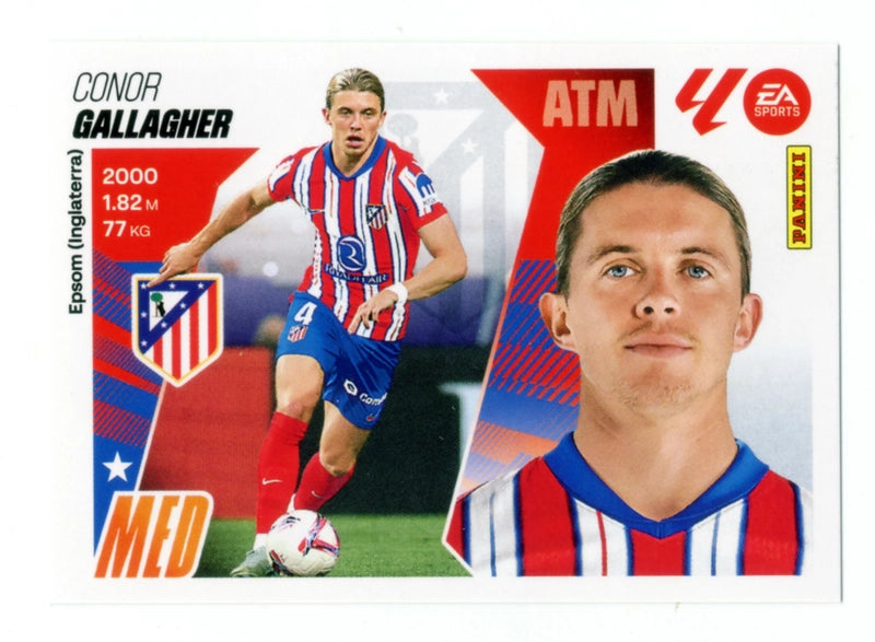 Football Trading Card-Gallagher-Atlético de Madrid-Panini La Liga