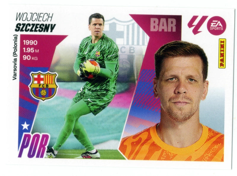 Szczęsny - FC Barcelona - Panini Liga Este  - 2025 - 2026 - #004 - Básico