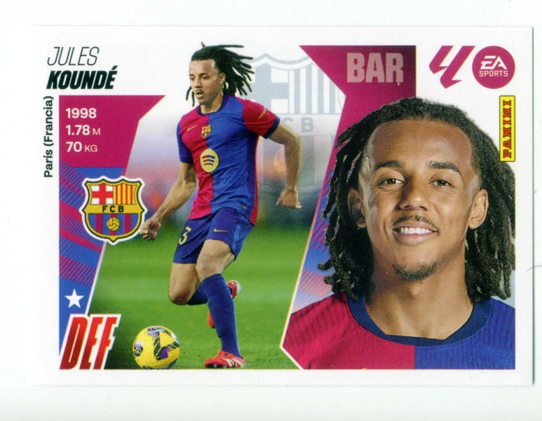 Koundé - FC Barcelona - Panini Liga Este  - 2025 - 2026 - #005 - Básico