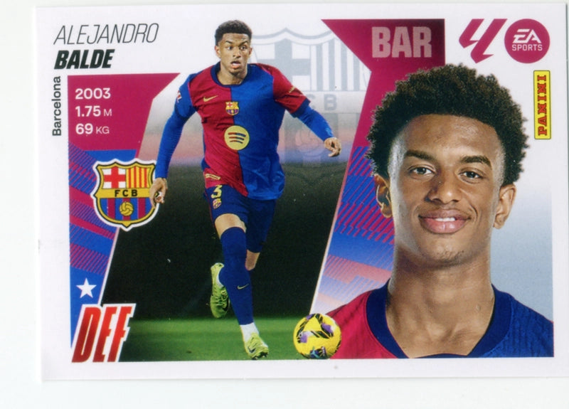 Balde - FC Barcelona - Panini Liga Este  - 2025 - 2026 - #10A - Básico