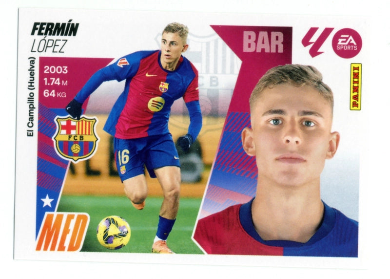 Fermín - FC Barcelona - Panini Liga Este  - 2025 - 2026 - #013 - Básico