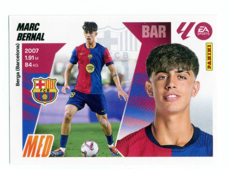 Marc Bernal - FC Barcelona - Panini Liga Este  - 2025 - 2026 - #11B - Básico