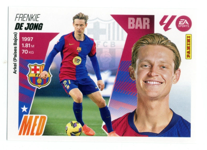 De Jong - FC Barcelona - Panini Liga Este  - 2025 - 2026 - #012 - Básico